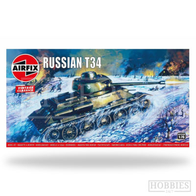 Airfix Vintage Classic T34 Tank 1/76