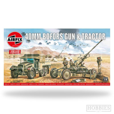 Airfix Vintage Classic Bofors Gun & Tractor 1/76