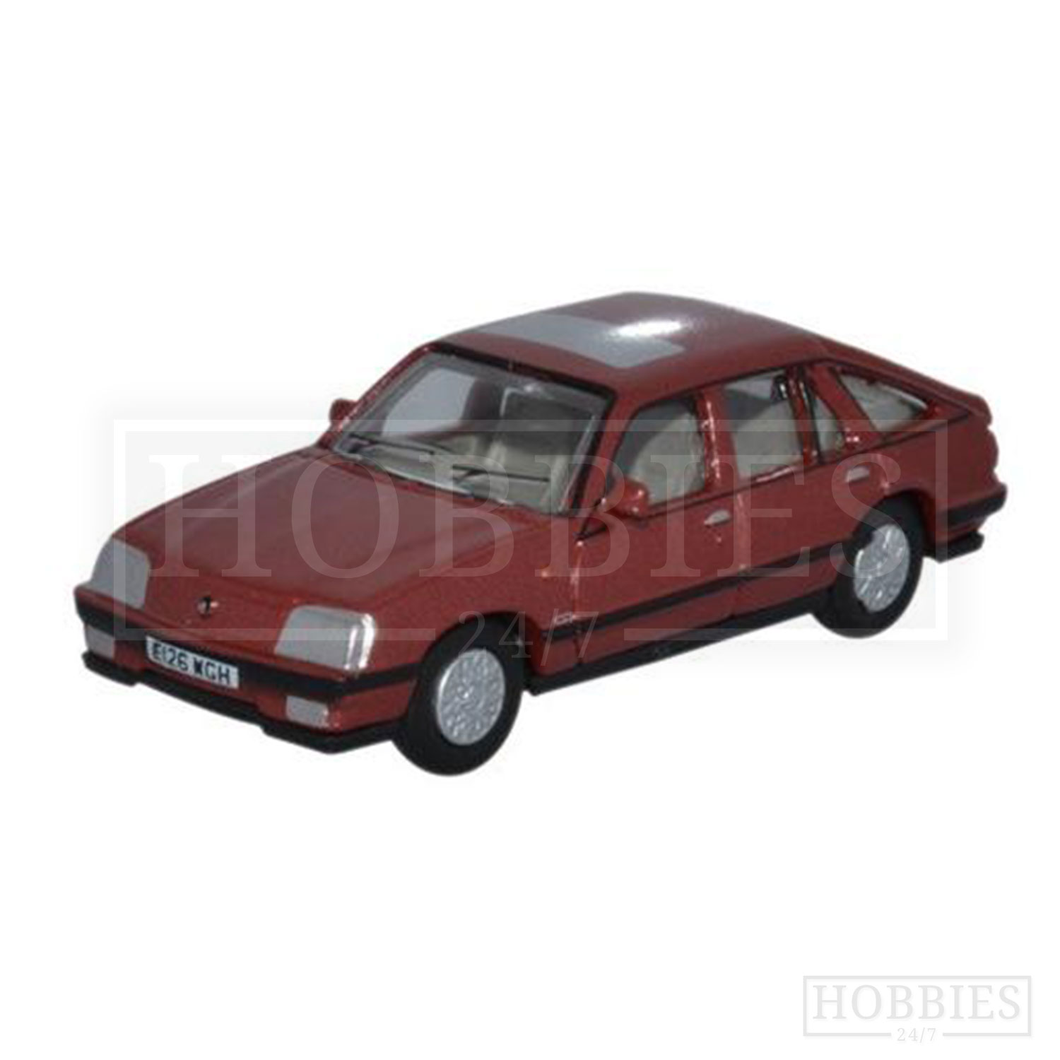 Oxford Vauxhall Cavalier Carnelian Red 1/76