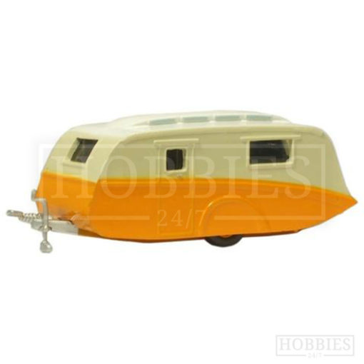 Oxford Orange / Cream Caravan 1/76