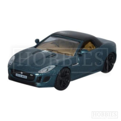 Oxford Jaguar F Type British Racing Green Metallic 1/76