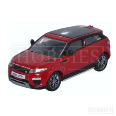 Oxford Range Rover Evoque Coupe Facelift Firenze Red 1/76