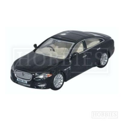 Oxford Jaguar XJ Ultimate Black 1/76