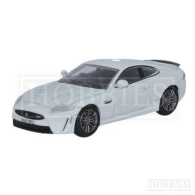 Oxford Jaguar XKR-S 2 Door Coupe Polaris White 1/76