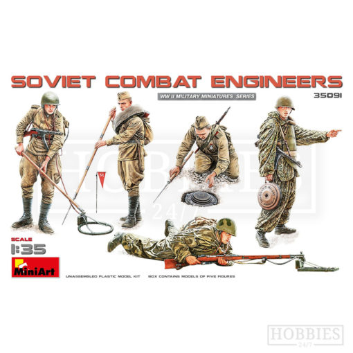 Miniart Soviet Combat Engineers 1/35