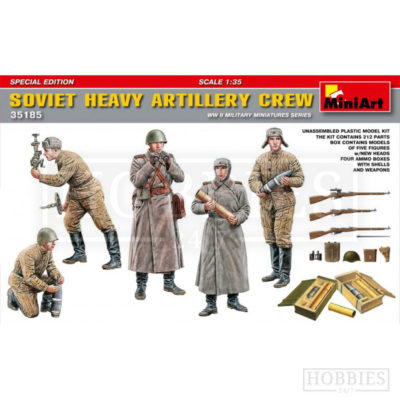Miniart Soviet Heavy Artillery Crew, Special Edition 1/35