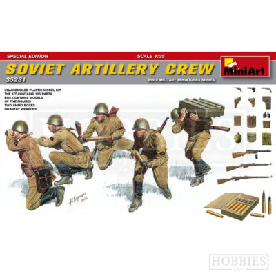 Miniart Soviet Artillery Crew Special Edition 1/35