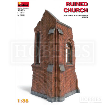 Miniart Church Ruin 1/35