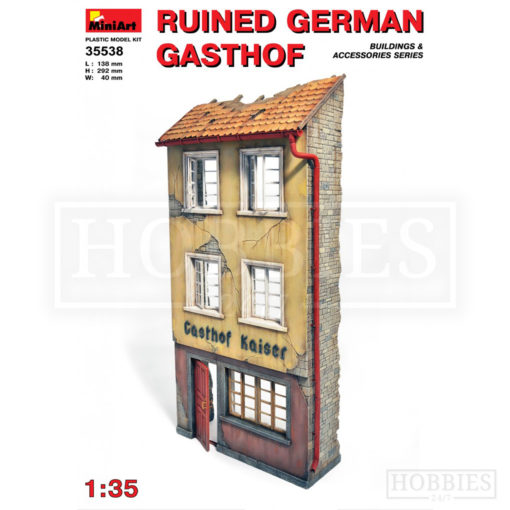 Miniart Ruined German 'Gasthof' 1/35
