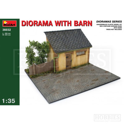 Miniart Diorama with Barn 1/35