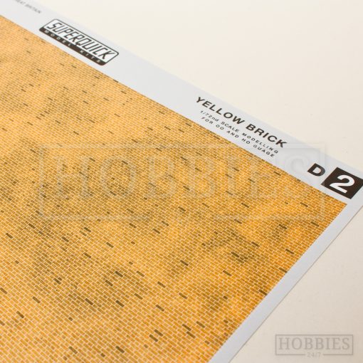 D2 Yellow Brick Superquick Printed Paper