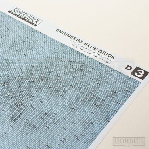 D3 Engineers Blue Brick Superquick Printed Paper