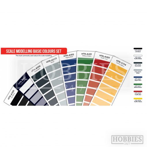 Hataka Scale Modelling Basic Colour Set Paint Set Picture 2