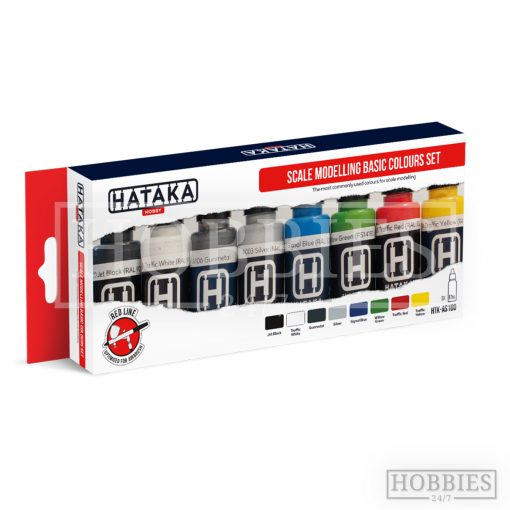 Hataka Scale Modelling Basic Colour Set Paint Set