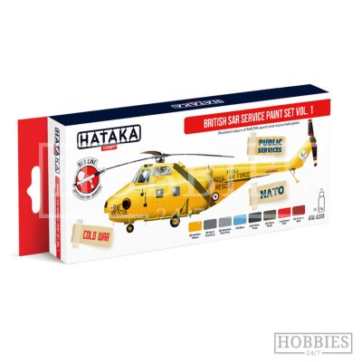 Hataka British Sar Service Paint Vol 1 Paint Set