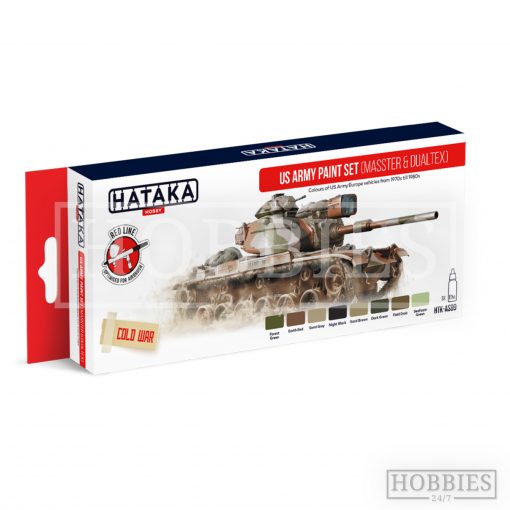 Hataka US Army Paint Set Master and Dualtex Paint Set