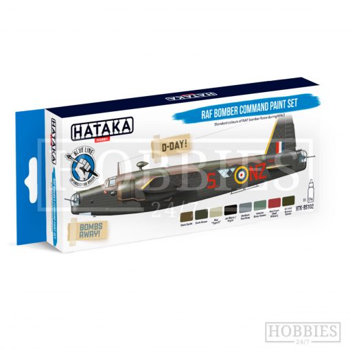 Hataka RAF Bomber Command Paint Set