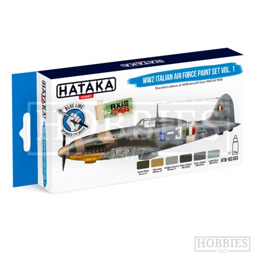 Hataka WW2 Italian Air Force V.1 Paint Set