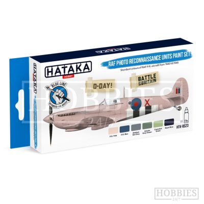 Hataka RAF Photo Reconnaissance Set Paint Set