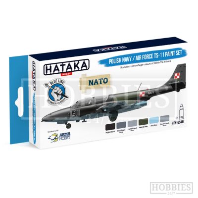 Hataka Polish Navy-Air Force Ts-11 Paint Set