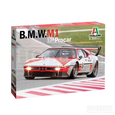 Italeri BMW M1 Procar 1/24 Scale