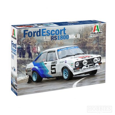 Italeri Ford Escort RS1800 MKII Monte Carlo 1/24 Scale