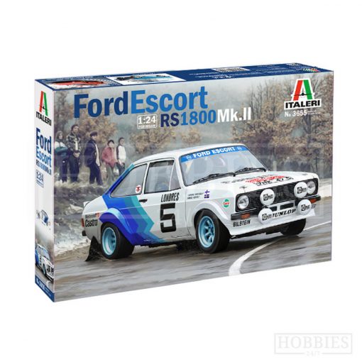 Italeri Ford Escort RS1800 MKII Monte Carlo 1/24 Scale