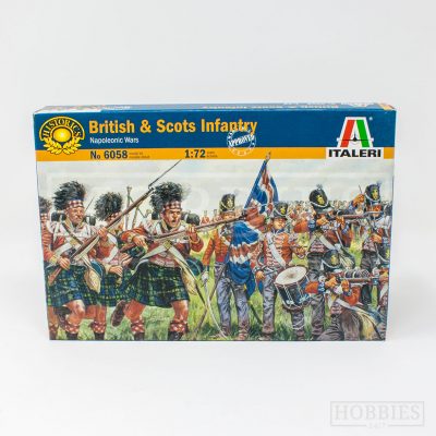 Italeri Historics British And Scots Infantry 1/72 scale