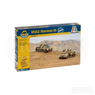 Italeri M4A2 Sherman III 1/72 Scale