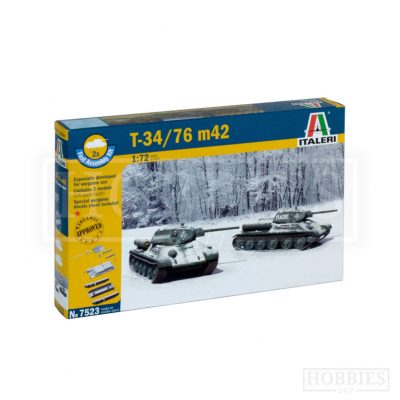 Italeri T34-76 M42 1/72 Scale