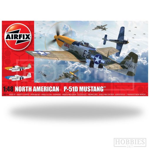 Airfix North American P 51D Mustang 1/48 scale