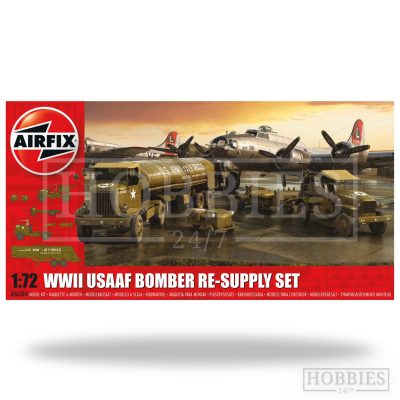 Airfix USAAF Bomber Resupply Set 1/72 Scale