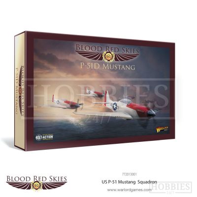 US P-51 Mustang Squadron Blood Red Skies Expansion Pack