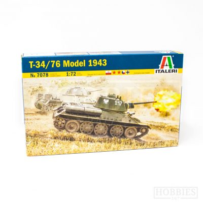 Italeri T-34/76 Model 1943 1/72 Scale