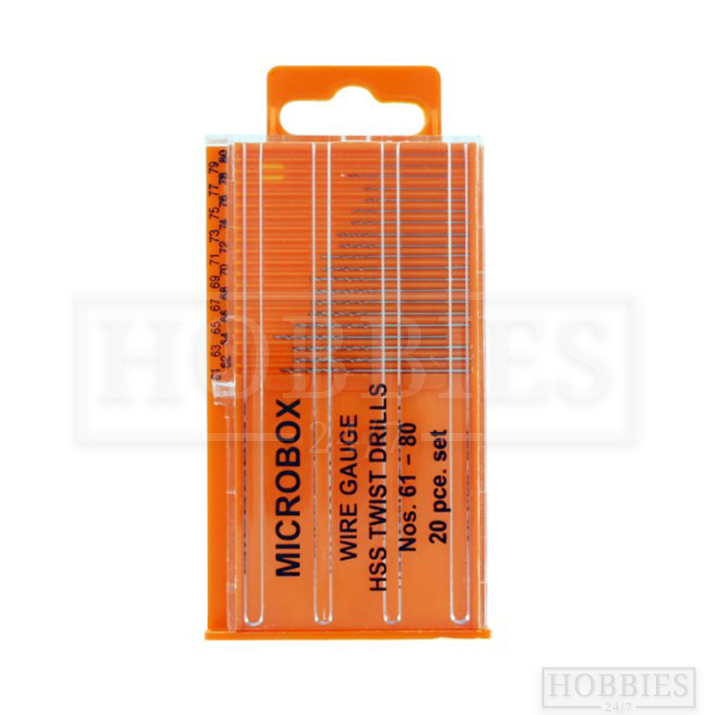 Model Craft Microbox Drill Set (20) 61-80