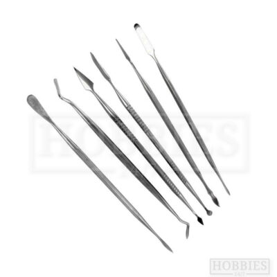 Model Craft Set Of 6 Stainless Steel Carvers