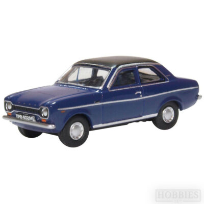 Oxford Diecast Ford Escort Mk1 Purple Velvet 1/76 Scale