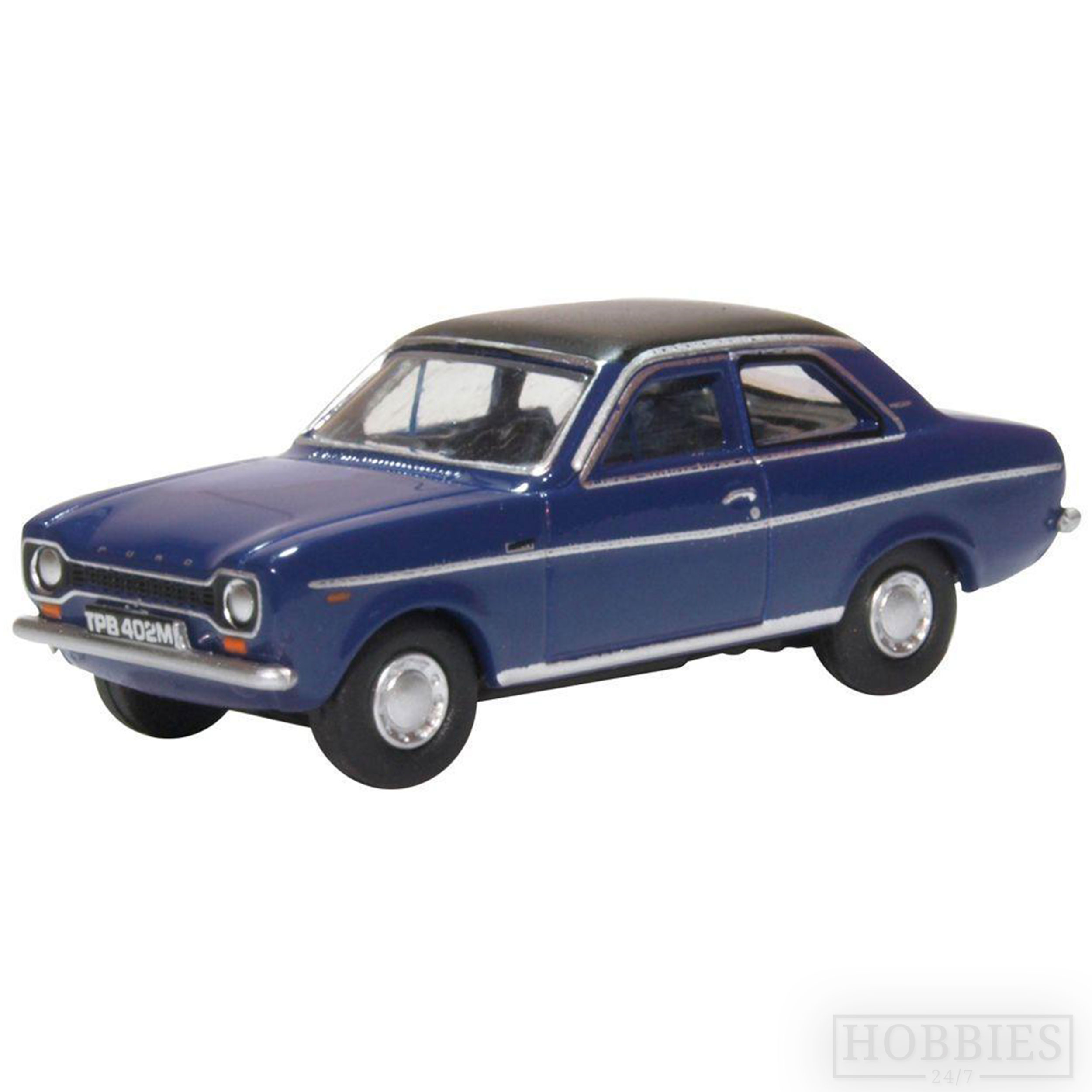Oxford Diecast Ford Escort Mk1 Purple Velvet 1 76 Scale