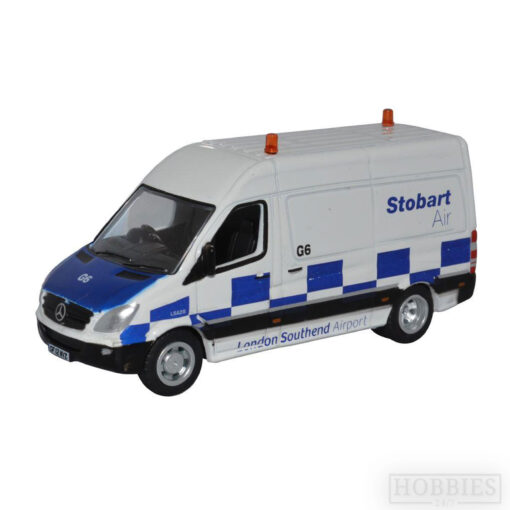 Oxford Diecast Mercedes Sprinter Van Stobart Air 1/76 Scale