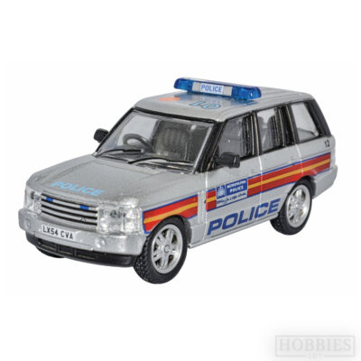 Oxford Diecast Metropolitan Police Range Rover 3rd Generation 1/76 Scale