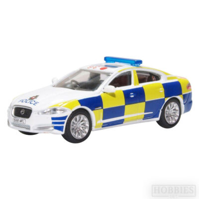Oxford Diecast Surrey Police Jaguar Xf 1/76 Scale