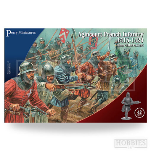 Perry Miniatures Agincourt French Infantry 28mm Figures