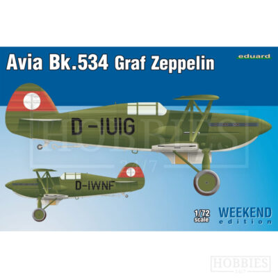 Eduard Weekend Avia Bk-534 Graf Zeppelin 1/72 Scale