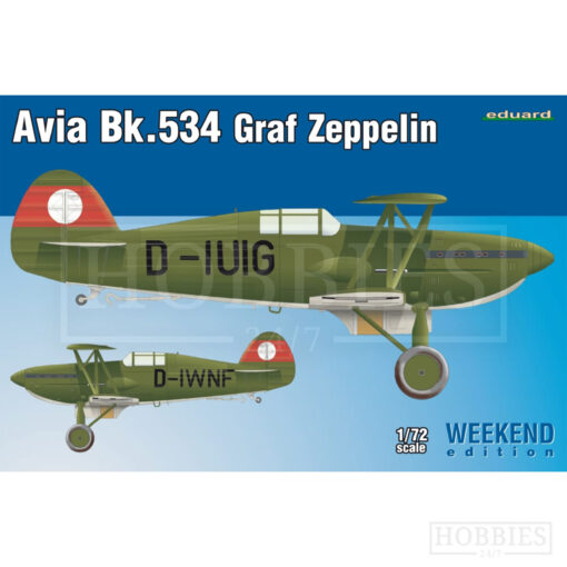 Eduard Weekend Avia Bk-534 Graf Zeppelin 1/72 Scale