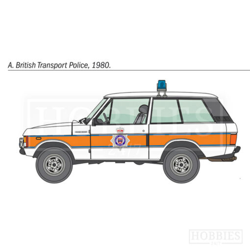 Italeri Range Rover Police 1/24 Scale Picture 3