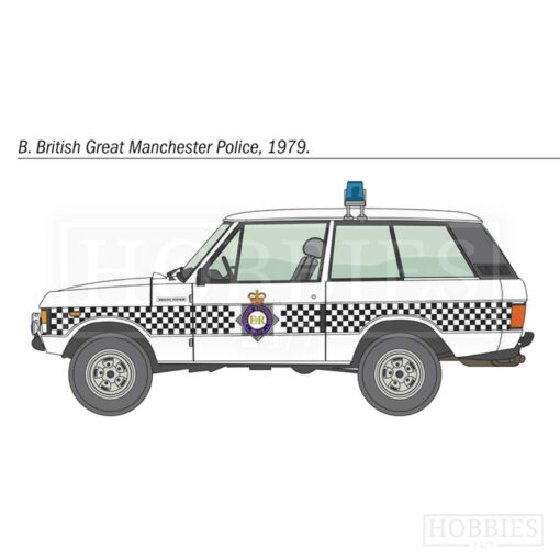 Italeri Range Rover Police 1/24 Scale Picture 4