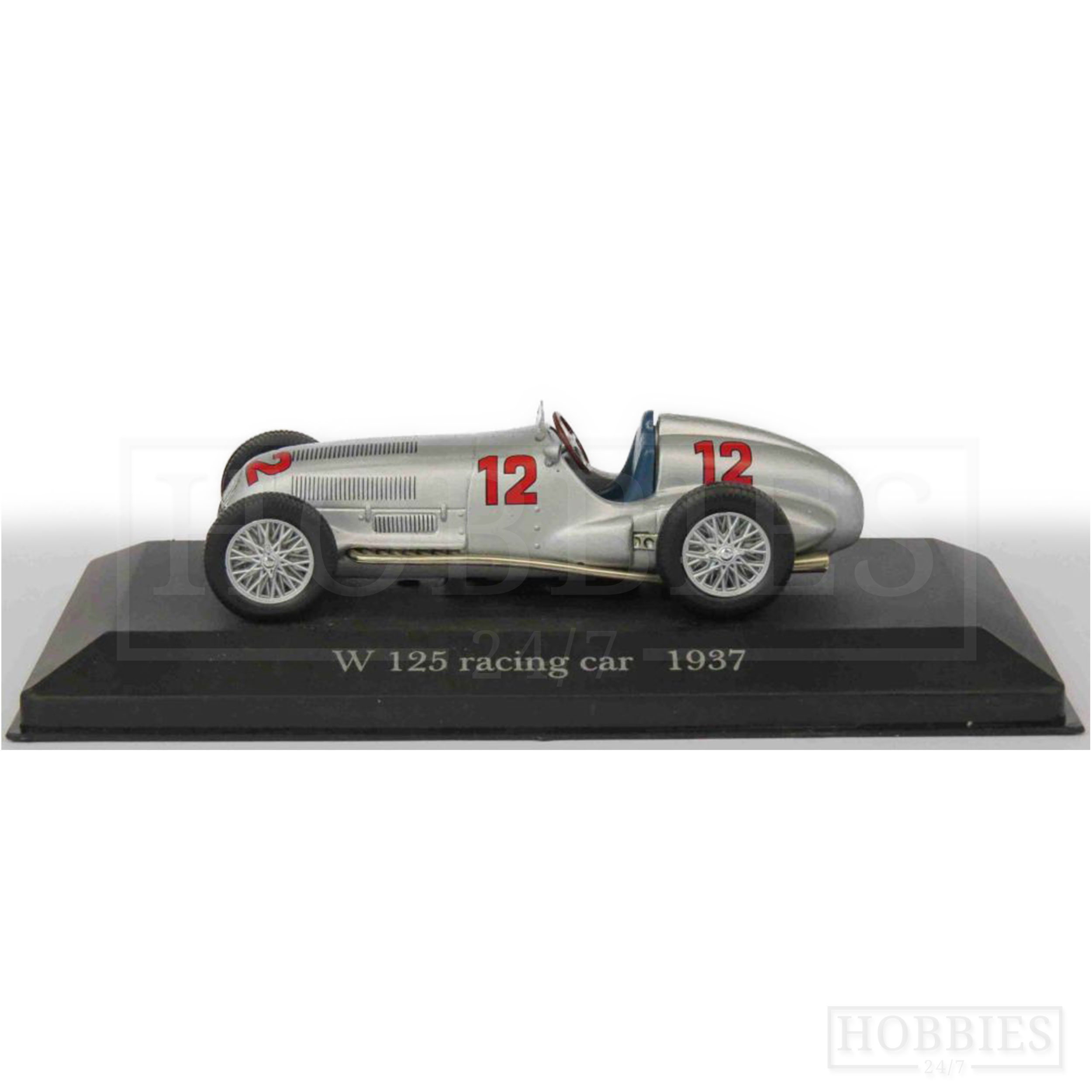 DIE CAST " W 125 RACING CAR 1937 " MERCEDES COLLECTION 1/43 41