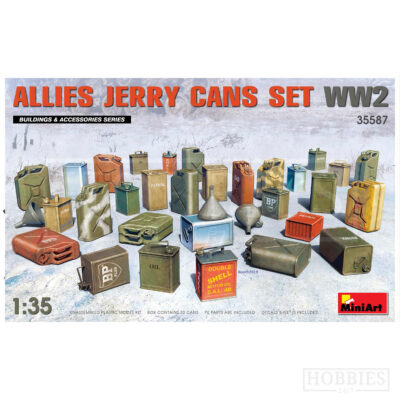 Miniart Allies Jerry Cans Set WWII 1/35 Scale