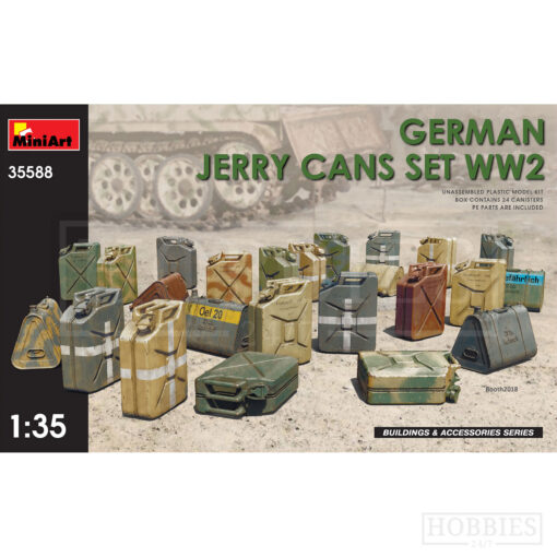 Miniart German Jerry Cans Set WWII 1/35 Scale
