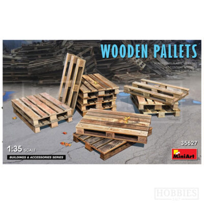 Miniart Wooden Pallets 1/35 Scale